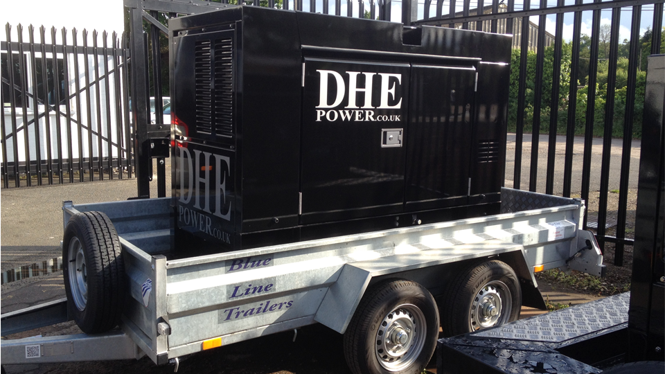 Northumberland Stage Hire 60KVA Generator